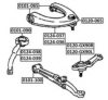 ASVA 0124-037 Track Control Arm